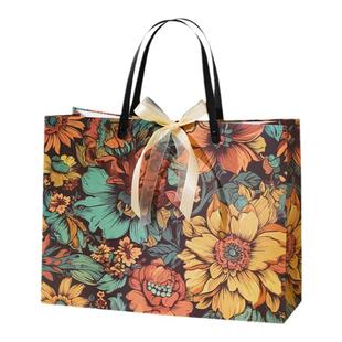 开学教师节曾贺卡包装纸袋口红香水面膜手提袋礼盒袋礼物礼品袋子