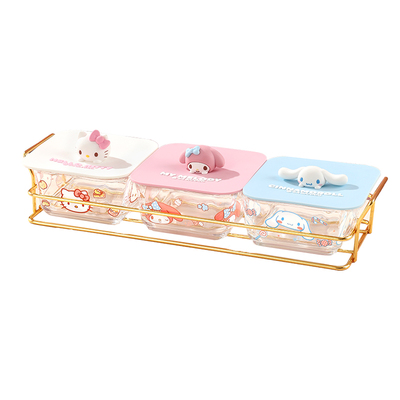 三丽鸥小吃碟家用客厅茶几果盘