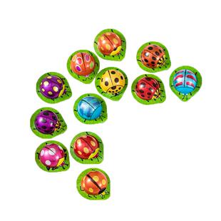 3D七星瓢虫巧克力味豆脆皮奶香巧克力味球 （代可可脂）