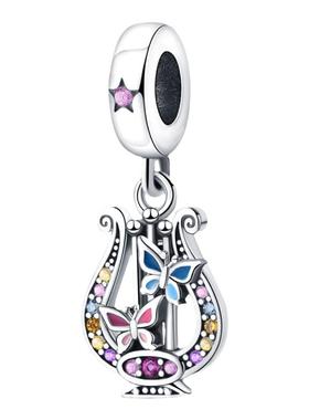 一件代发可贴速卖通虾皮面单 耳机录音带吉他萨克斯吊饰DIY珠饰品