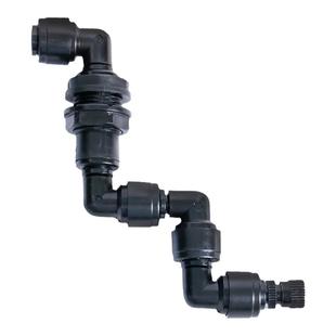 雨林缸喷雾配件A组件B喷头底座卡扣背胶卡子万向喷头喷淋系统周边