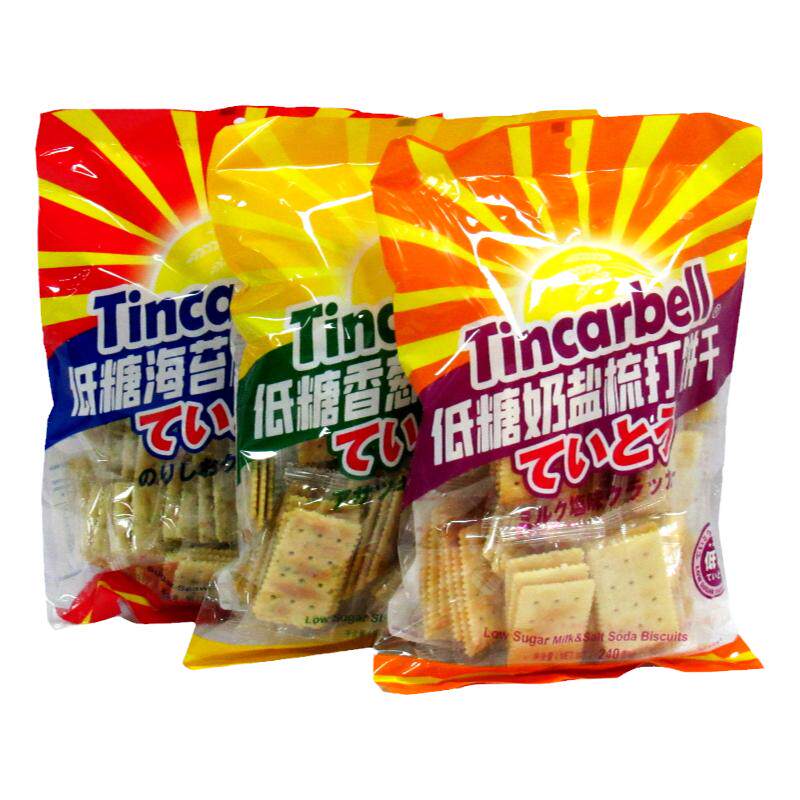不添加蔗糖梳打饼干香脆可口