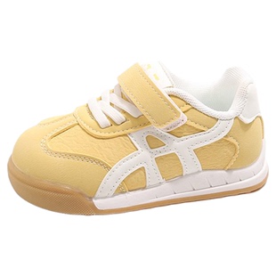 2026春季小童阿甘运动鞋软底防滑加绒板鞋男女宝宝复古休闲跑步鞋