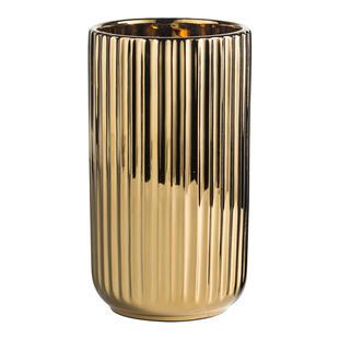 金色插花花瓶陶瓷摆件客厅创意餐桌好看的家居干花大号轻奢高级感