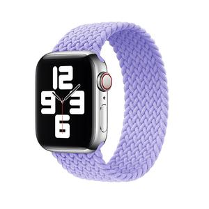 适用苹果手表iwatch表带弹力编织绳applewatch9/8/7/6/se/5/4单圈