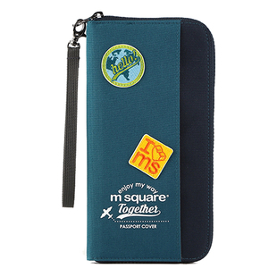 msquare护照夹证件夹包收纳旅行机票保护套卡包袋多功能便携随身
