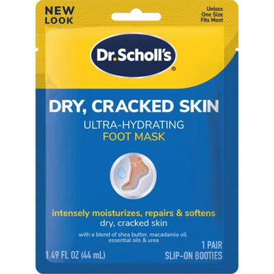 DrScholls超保湿干裂修复足膜