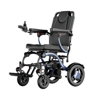 迈卡侬超轻电动轮椅智能全自动老人残疾人折叠轻便专用四轮代步车