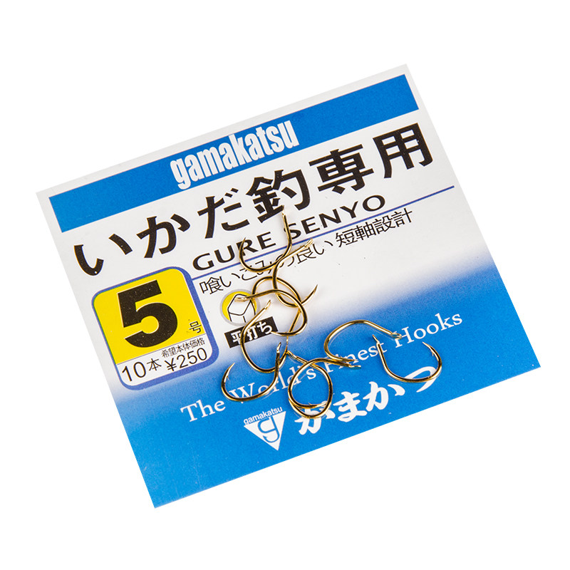 伽玛卡兹 gamakatsu筏钓钩有倒刺筏钩玉米泥鳅翘嘴钩红尾珠鱼钩子