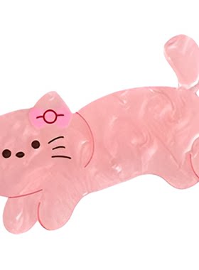 可爱卡通小狗猫咪发夹女侧边碎发刘海夹ins少女心鸭嘴夹发卡头饰