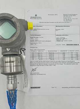 ROSEMOUNT 3051S1TG4A3E11A1KD1E7XXXQ8A0210 PRESSURE TRANSMITT