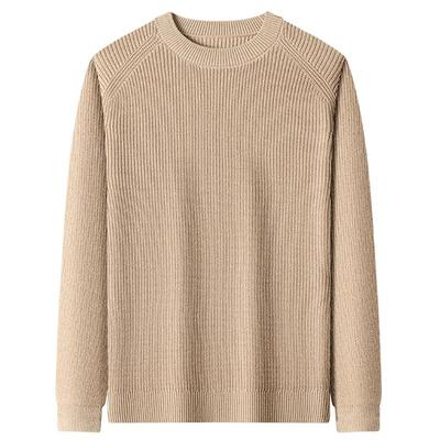 100纯棉线毛衣，厚款保暖打底衫