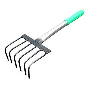 锰钢小耙子花生锄头松土农用种花栽菜赶海工具大小号钉耙翻土园艺