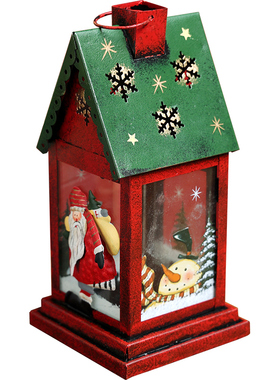 复古庭院圣诞装饰品铁艺美式