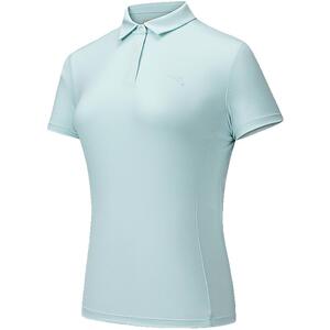 安踏冰丝polo丨翻领短袖女装夏跑步训练polo衫上衣162537104