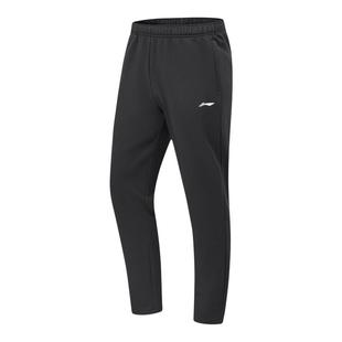 李宁加绒运动卫裤男款2026秋冬上新棉质舒适保暖休闲健身跑步长裤