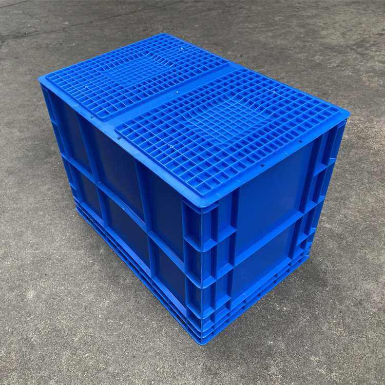 EU4644广东加厚周转箱全新料塑料EU箱乌龟水产标欧汽配箱箱养殖