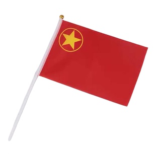 加厚涤纶团旗 1号2号3号4号5号6号标准款团支部活动室壁挂团旗