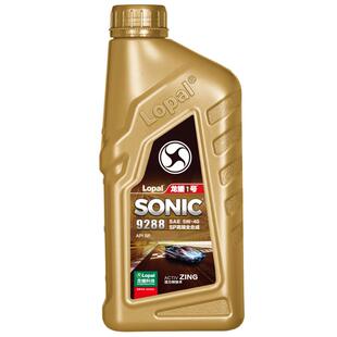 龙蟠1号SONIC9288 SP 5W-40 全合成汽车发动机机油BBA高端车1L