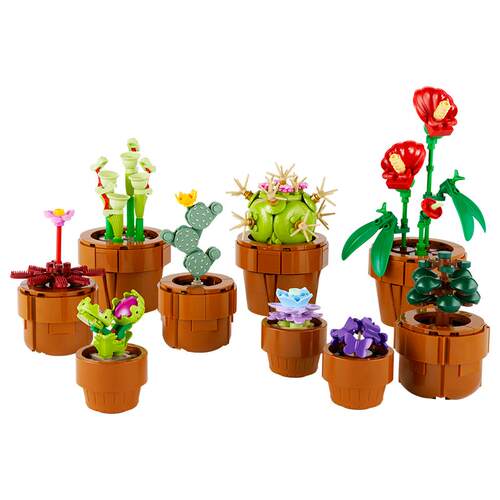 【母亲节礼物】乐高官方旗舰店10329迷你盆栽永生花积木玩具玩具