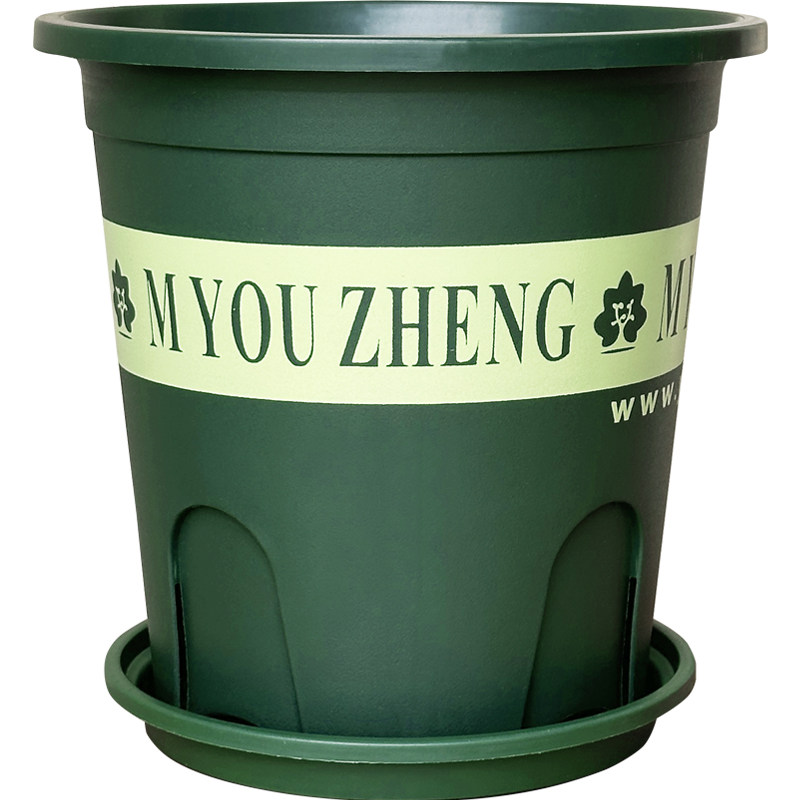 塑料花盆家用加厚耐用树脂兰花绿萝月季户外庭院阳台二代控根加仑