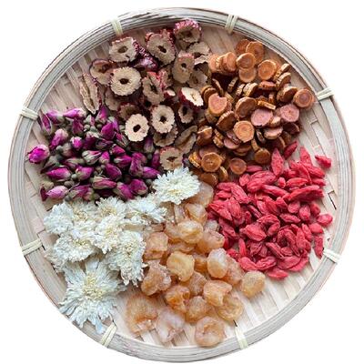 天容黄芪桂圆红枣枸杞茶养生茶