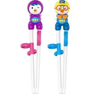 pororo儿童学习筷子婴幼宝宝2岁辅助快3练习训练筷儿4岁小孩女孩6