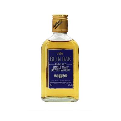 橡一格兰200ml苏格兰单一麦芽威士忌英国进口洋酒烈酒小瓶酒版