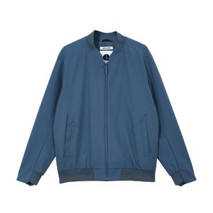 t区绫致杰克琼斯春夏男户外圆领长袖抗沾湿性字母设计外套男