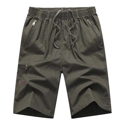 七分裤沙滩短裤宽松大码休闲中裤