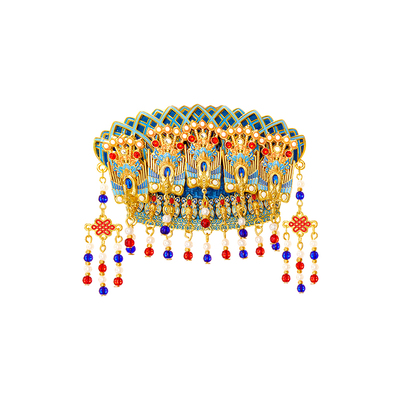 故宫淘宝｜凤冠凤钿立体AR互动冰箱贴博物馆文创礼物伴手礼纪念品