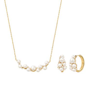 安铂洛利珍珠项链套装