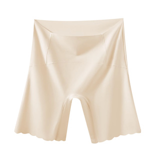 无痕冰丝安全裤女夏季薄款防走光可内外穿内裤打底收腹裤不卷边