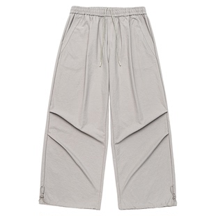 GOGOSOONGON工装伞兵裤男270g新款春秋速干抗皱直筒宽松休闲长裤