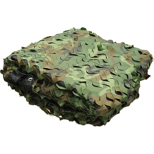 三层黑色遮阳网防航拍迷彩网加厚伪装网防卫星户外遮挡山体绿化