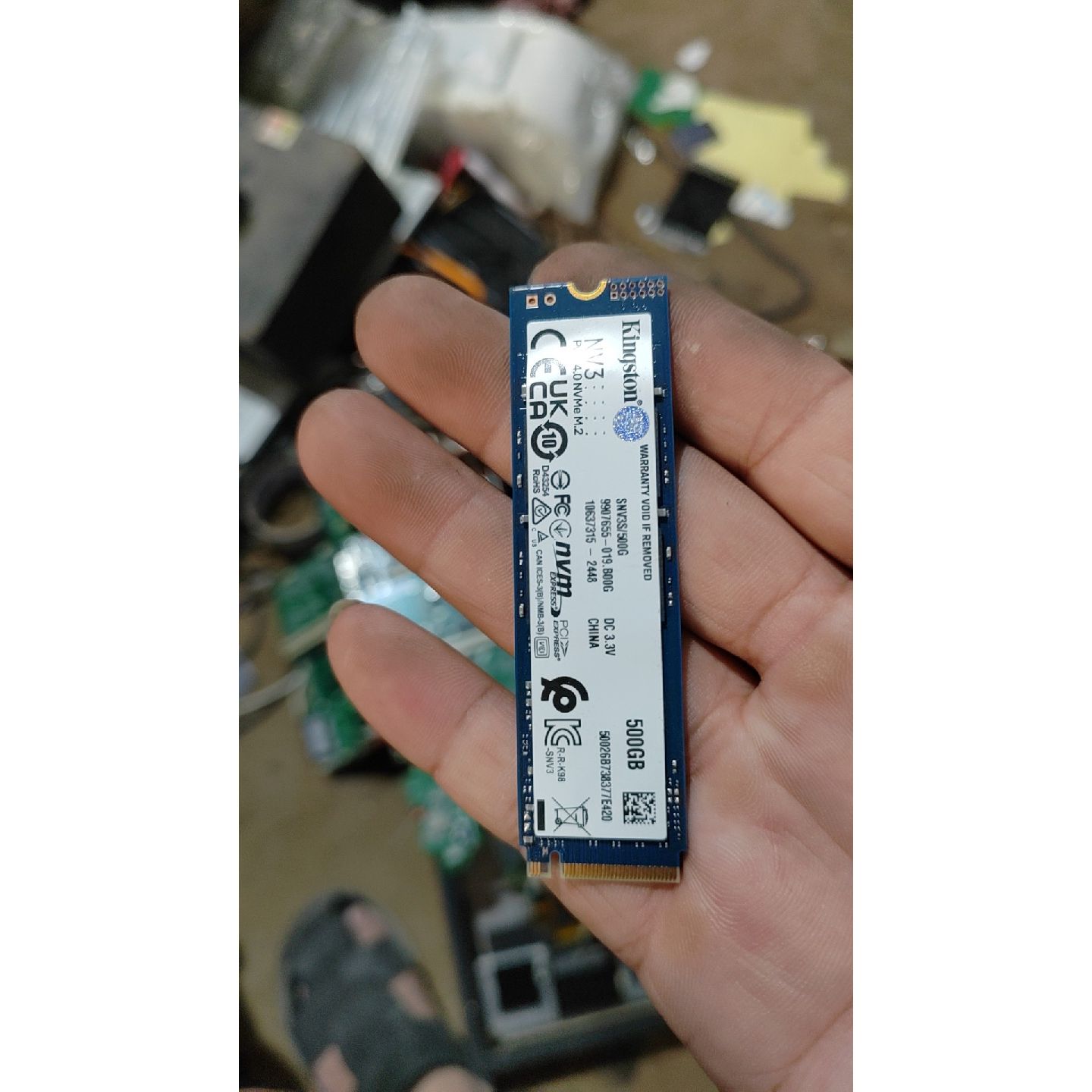 【议价-可维修】金士顿NV3 nv2 500G M.2 NVMe固态硬盘，原 /二手图片