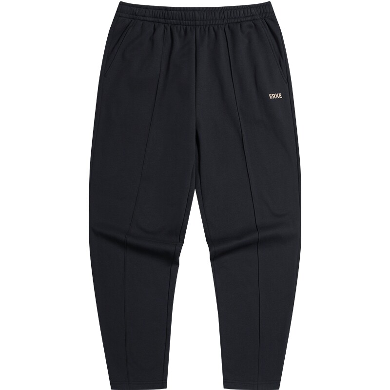 财马送福鸿星尔克加绒男裤冬季男士新年本命裤加厚裤子直筒运动裤
