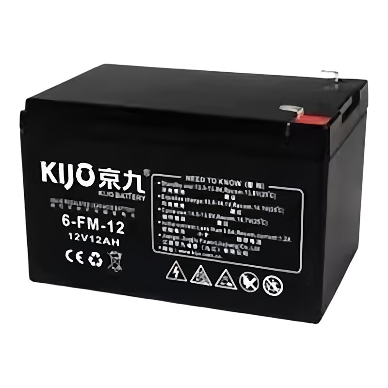 Kijo京九蓄电池JS12-20免维护12V20AH电梯直流屏应急照明消防主机