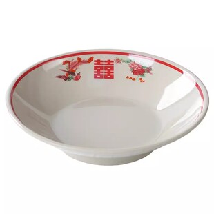 369地摊火锅专用配菜盘密胺重庆老式市井火锅餐具商用小碗菜盘子