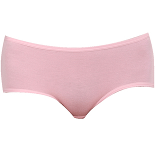 2条浪莎内裤女木纤维秋冬薄款中低腰三角短裤透气舒适女士内裤