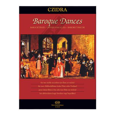 巴洛克舞曲集两支高音竖笛