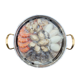 大连海鲜加热鲍鱼海参冷冻家宴盆菜预制半成品礼盒鲍汁金汤佛跳墙