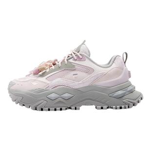 FILA FUSION斐乐潮牌女鞋BIANCO DX厚底潮鞋2026春季新款硬糖鞋DX