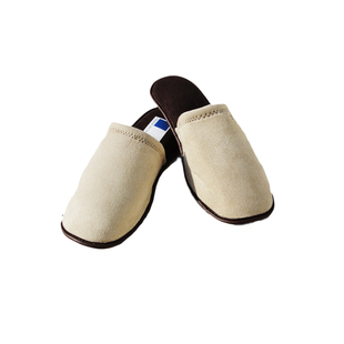 DIAN黛安戴安 《断码处理》法国进口秋冬保暖包裹脚踝男士拖鞋