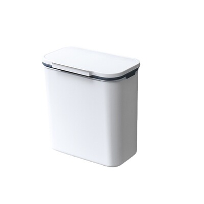 【壁挂式带盖】厨房垃圾收纳桶