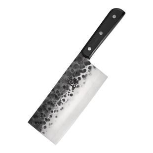 邓家刀90cr18mov锻打菜刀切片大足龙水旗舰官方家用刀具专用锋利