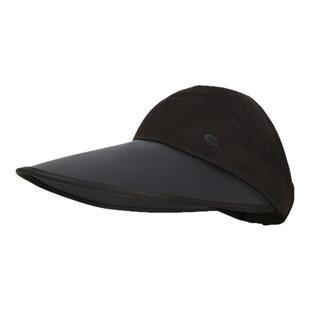 CACUSS防晒帽子女夏季2026新款冰丝半空顶遮阳帽户外大帽檐太阳帽