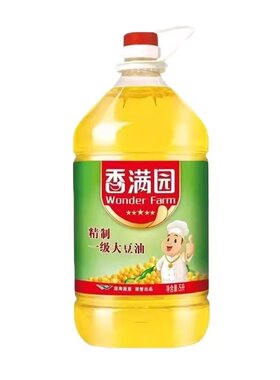 香满园一级大豆油5L|151人收藏
