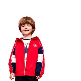 【新年红色】匡威童装儿童夹克男童2025春季新款中大童拜年服外套