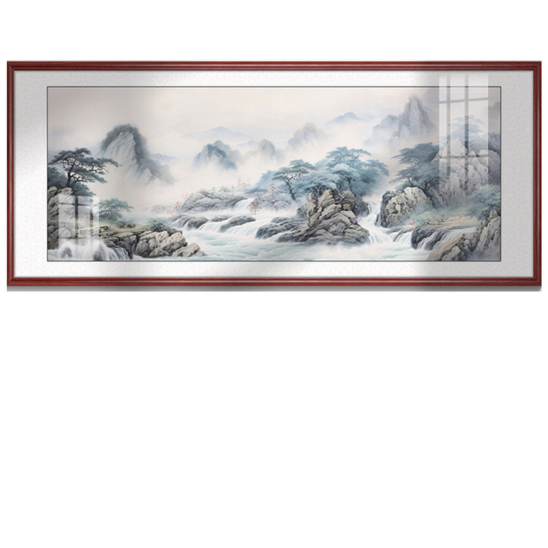 客厅字画沙发背景墙装饰国画